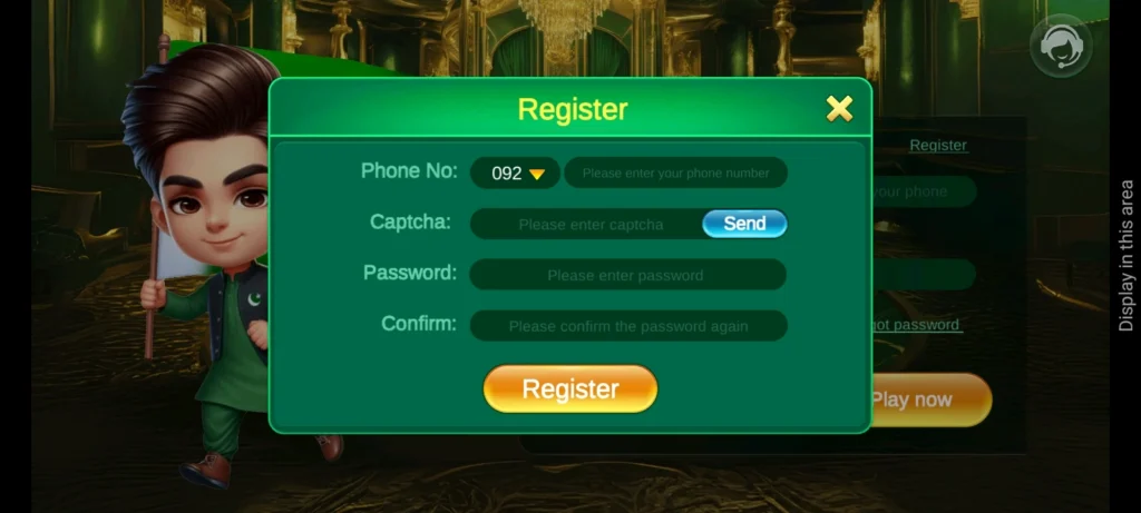 3 patti gold pakistan register